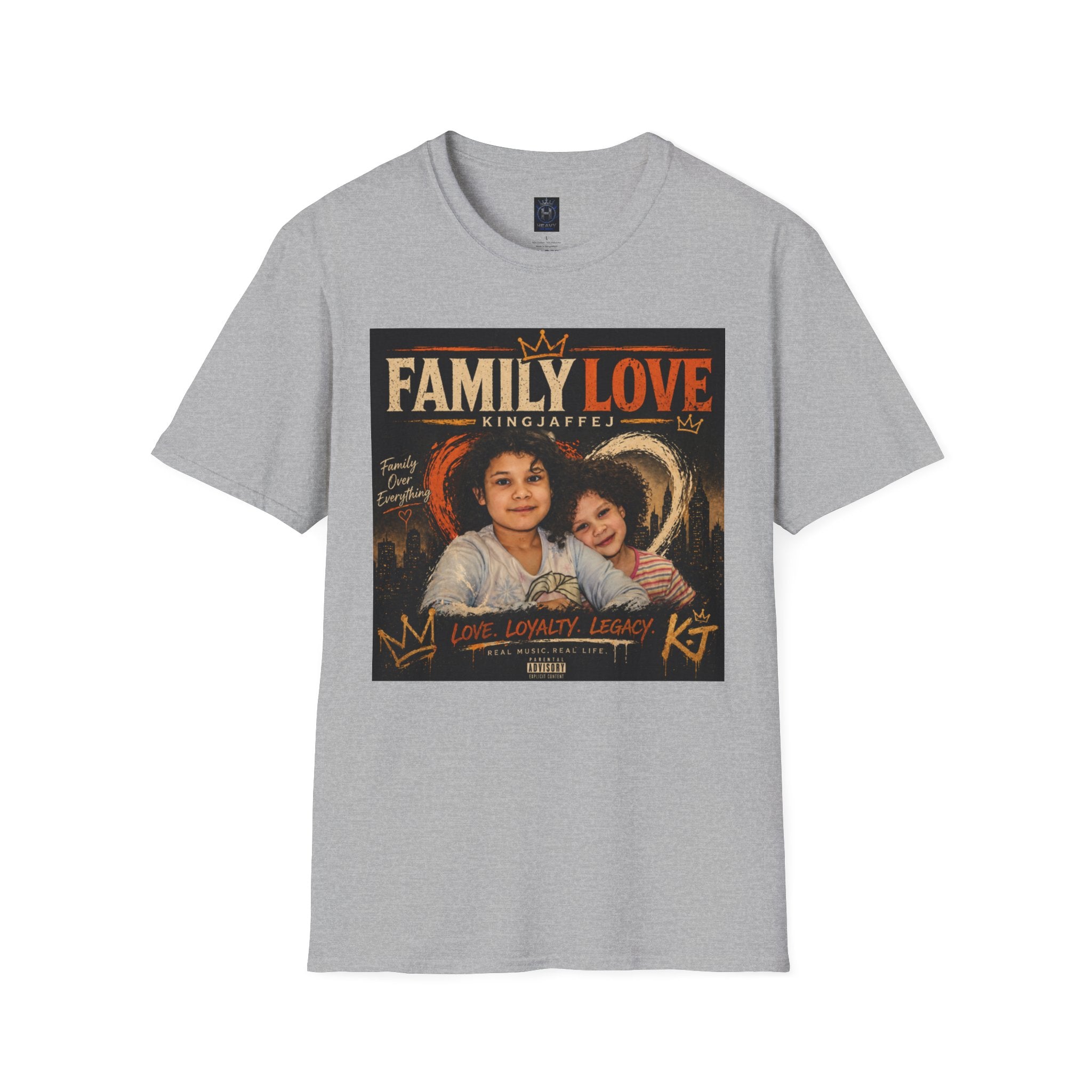Family Love T-Shirt — King Jaffe Tribute Graphic Tee
