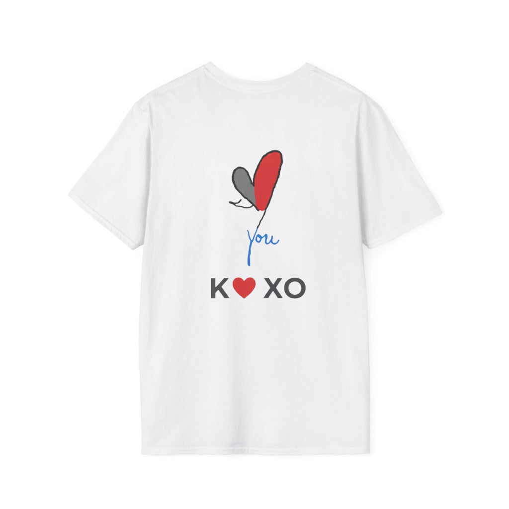 XOXO Heart T-Shirt — 'You' Graphic Valentine Tee
