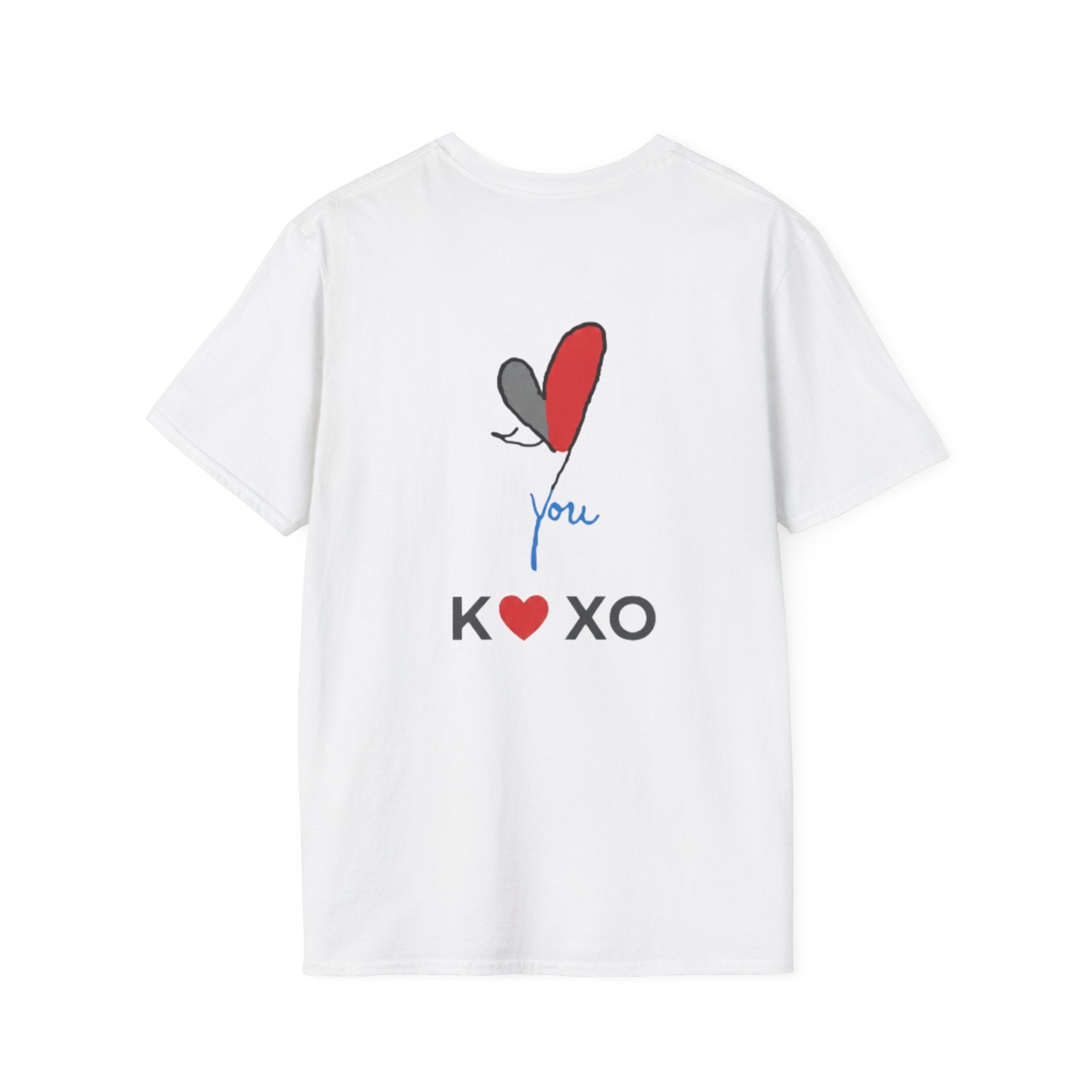 XOXO Heart T-Shirt — 'You' Graphic Valentine Tee
