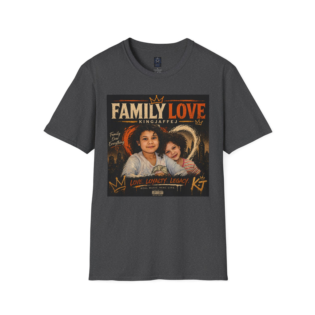 Family Love T-Shirt — King Jaffe Tribute Graphic Tee