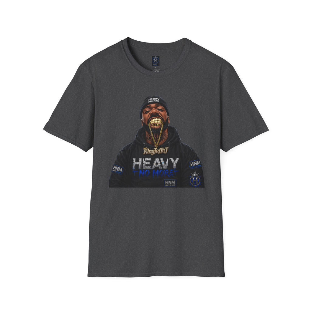Heavy Kingman Graphic T-Shirt — 'HEAVY' Front Logo & King N Athletics Back Badge
