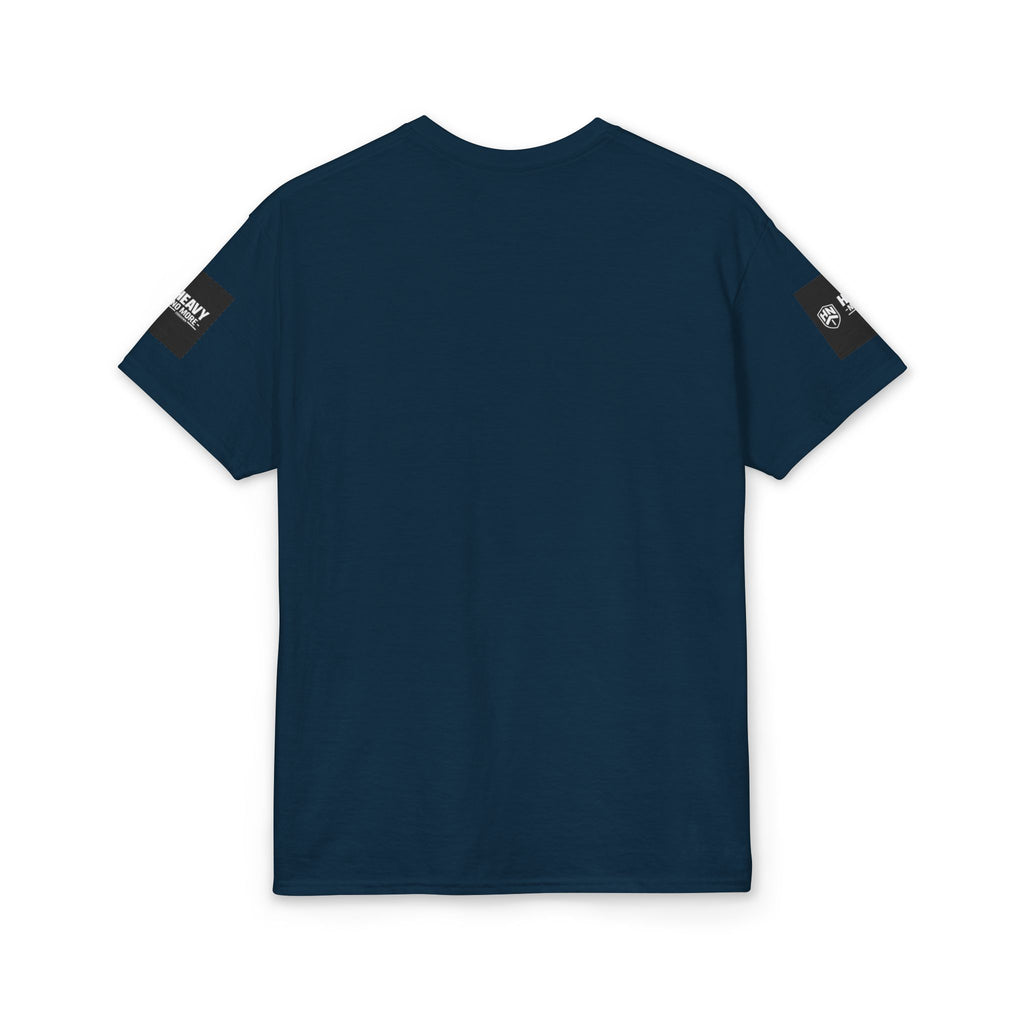 Heavy No More T-Shirt — '200 Down • Zero Excuses' Fitness Tee