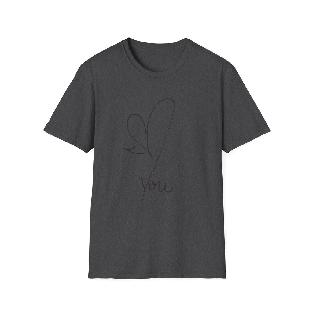 Heart Line 'Love You' T-Shirt