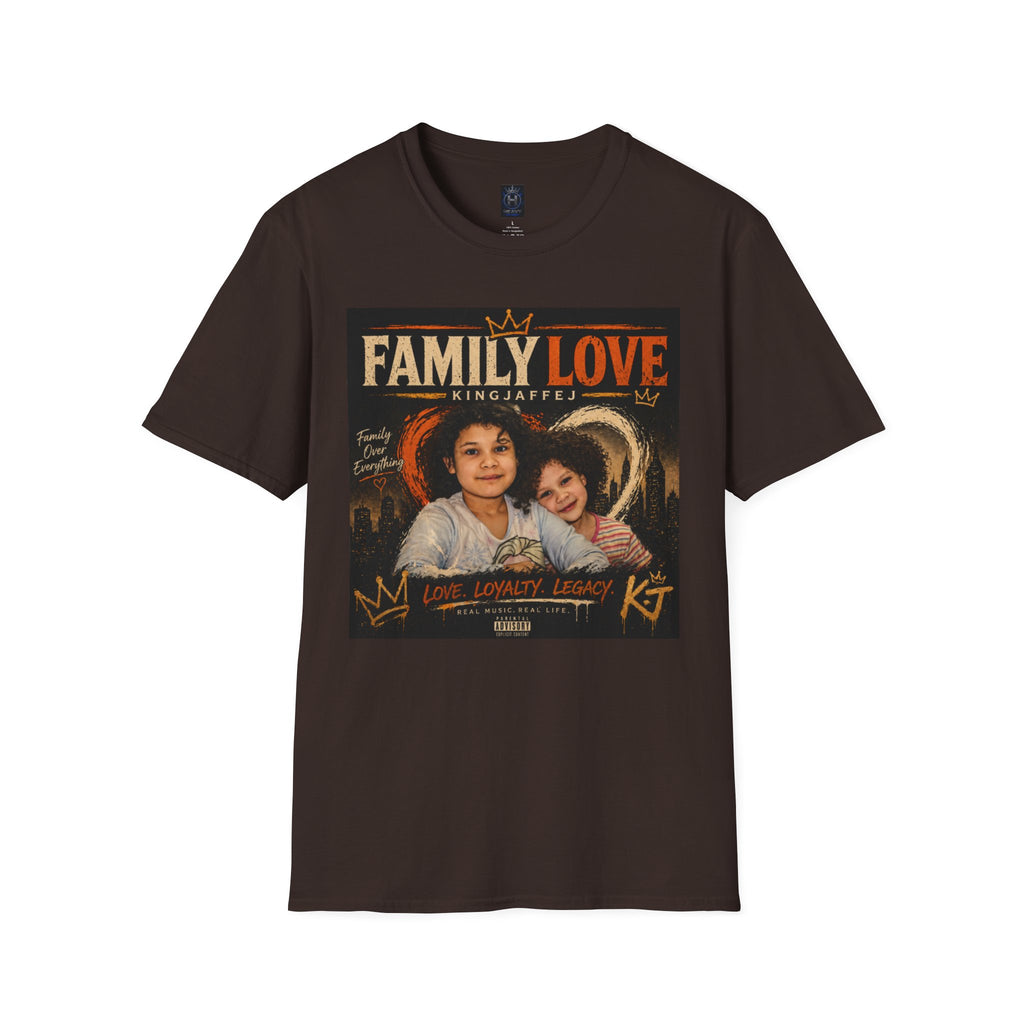Family Love T-Shirt — King Jaffe Tribute Graphic Tee