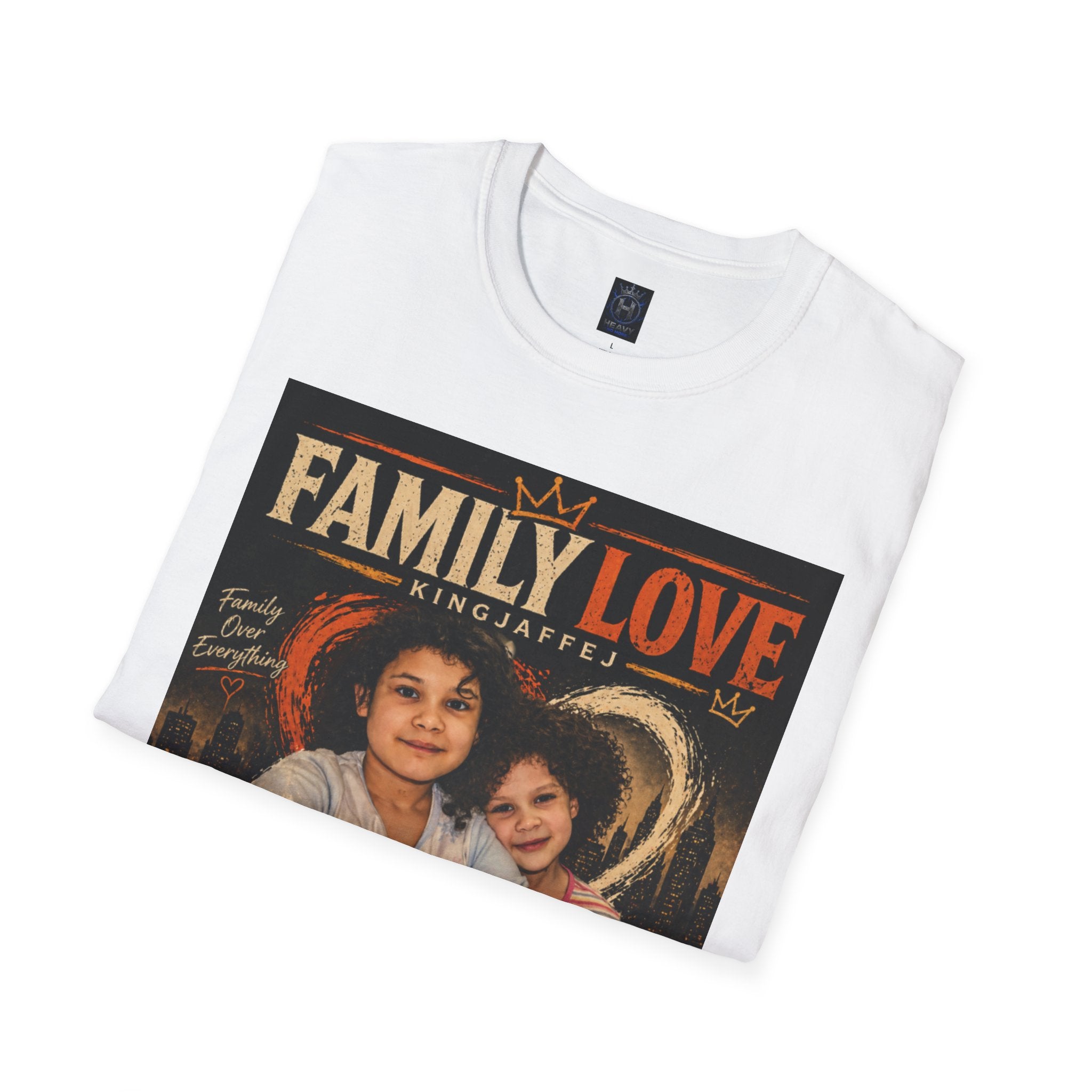 Family Love T-Shirt — King Jaffe Tribute Graphic Tee