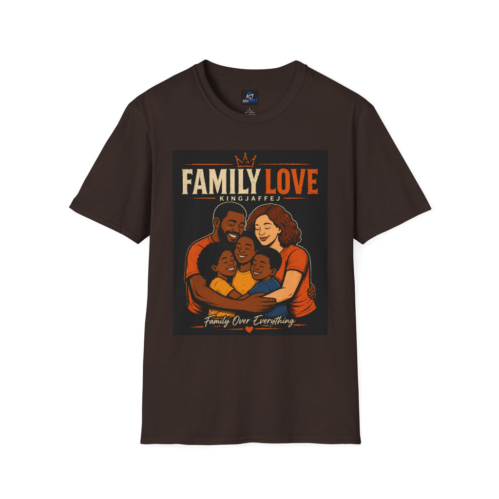 Family Love T-Shirt — Retro Family Hug Graphic Tee