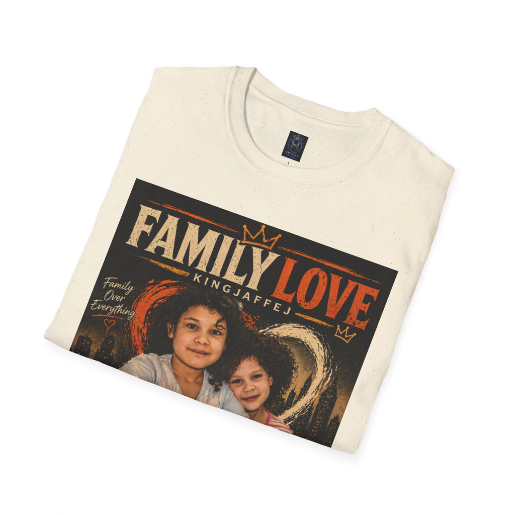 Family Love T-Shirt — King Jaffe Tribute Graphic Tee