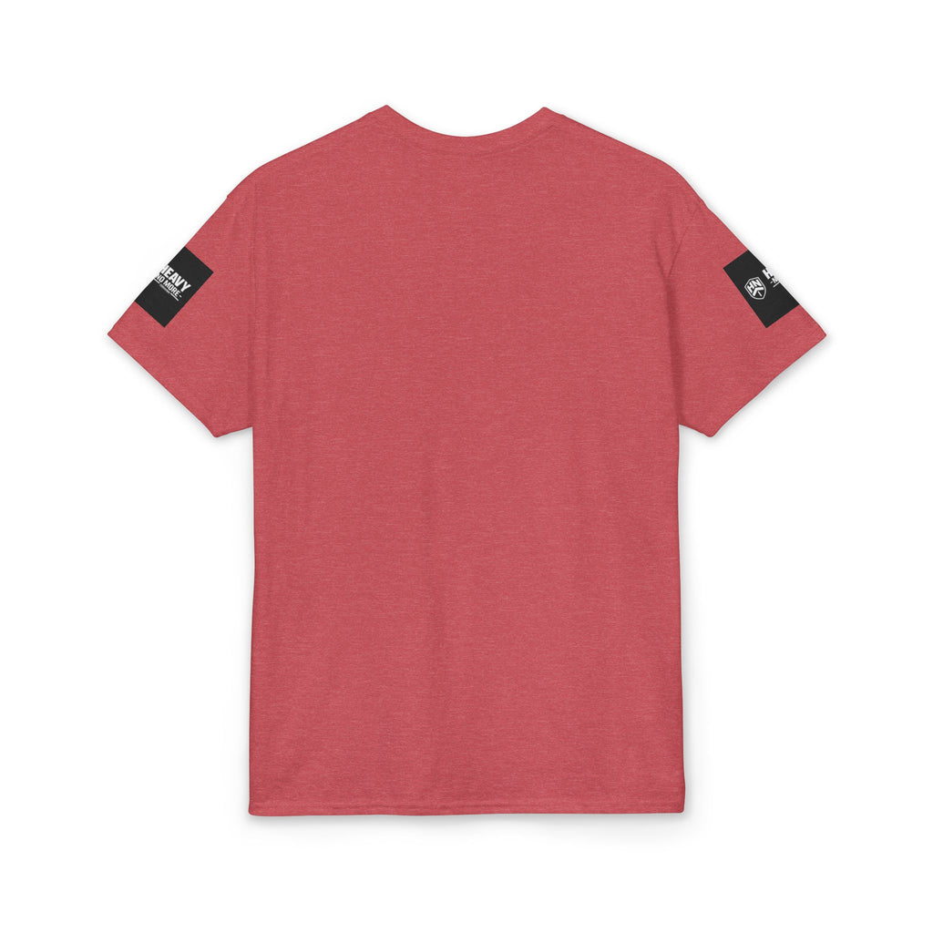 Heavy No More T-Shirt — '200 Down • Zero Excuses' Fitness Tee