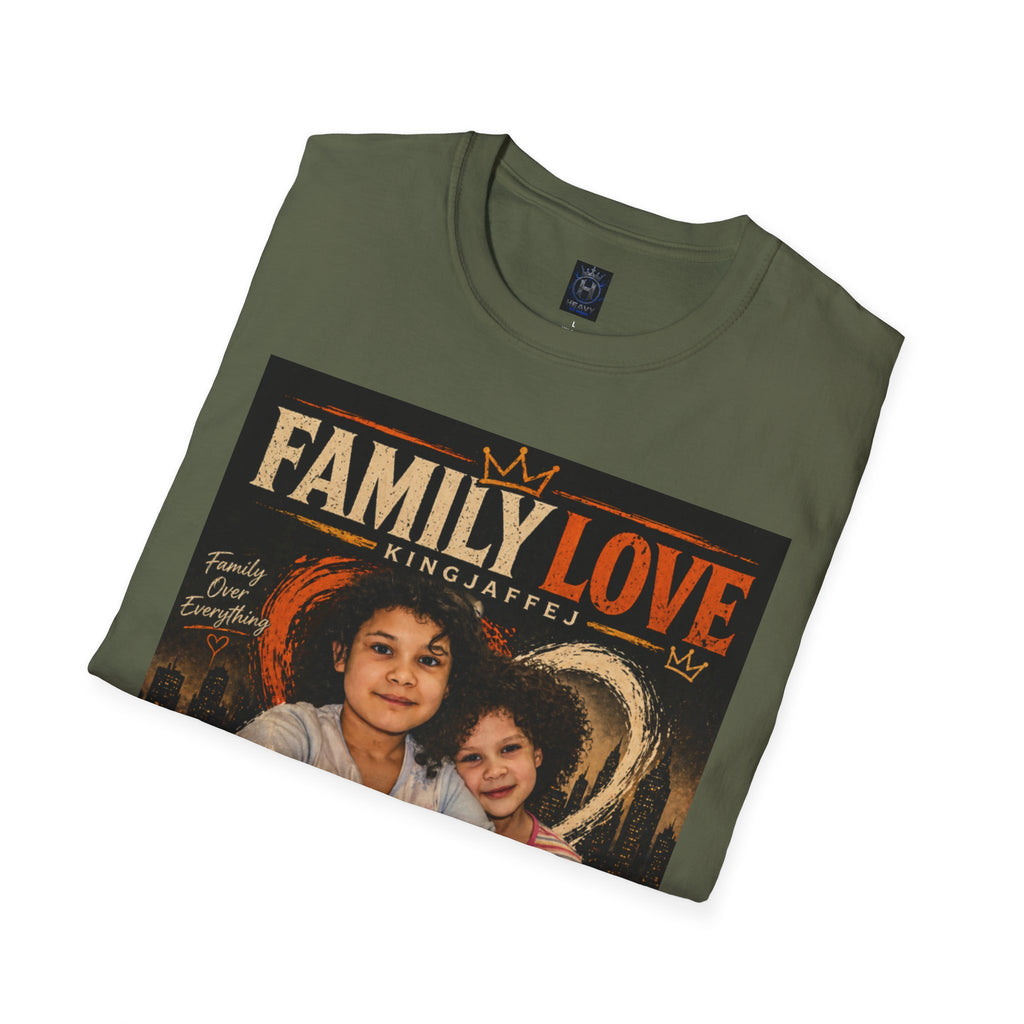 Family Love T-Shirt — King Jaffe Tribute Graphic Tee