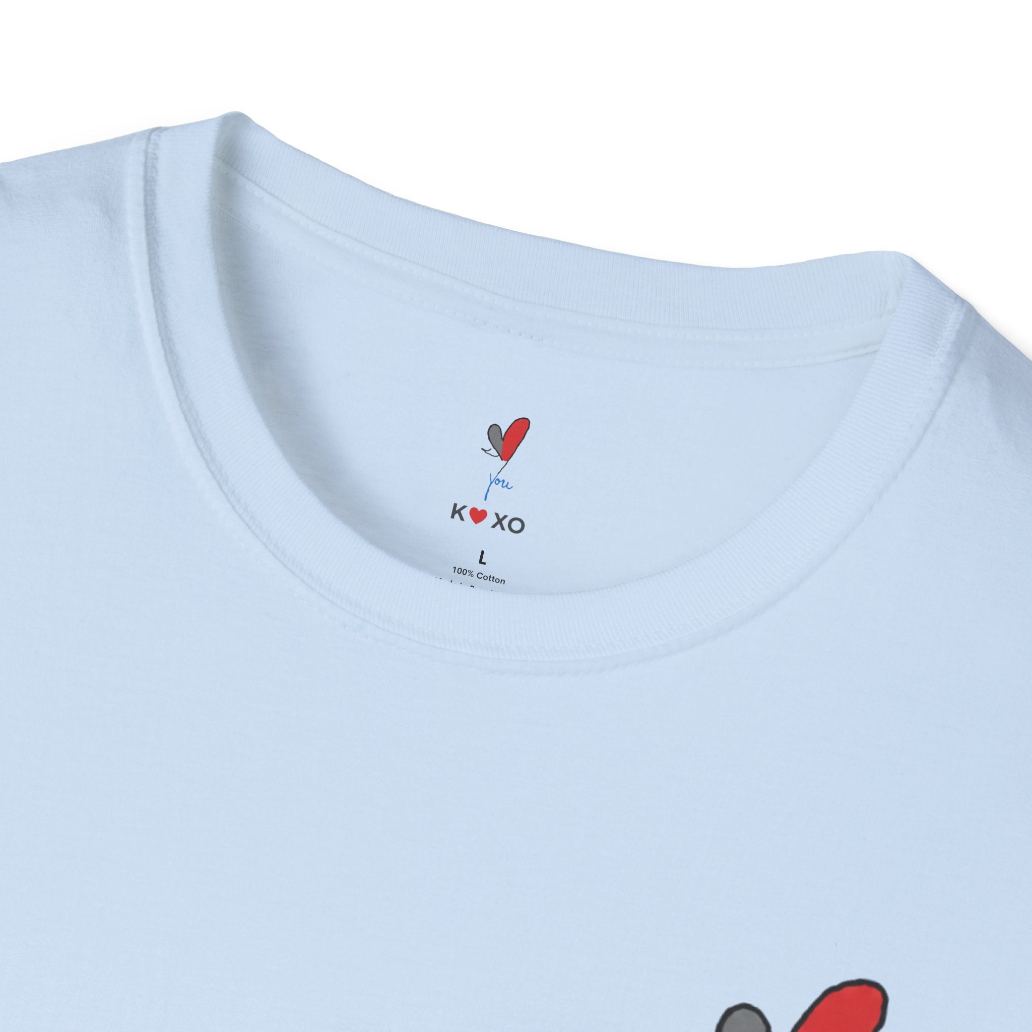 XOXO Heart T-Shirt — 'You' Graphic Valentine Tee