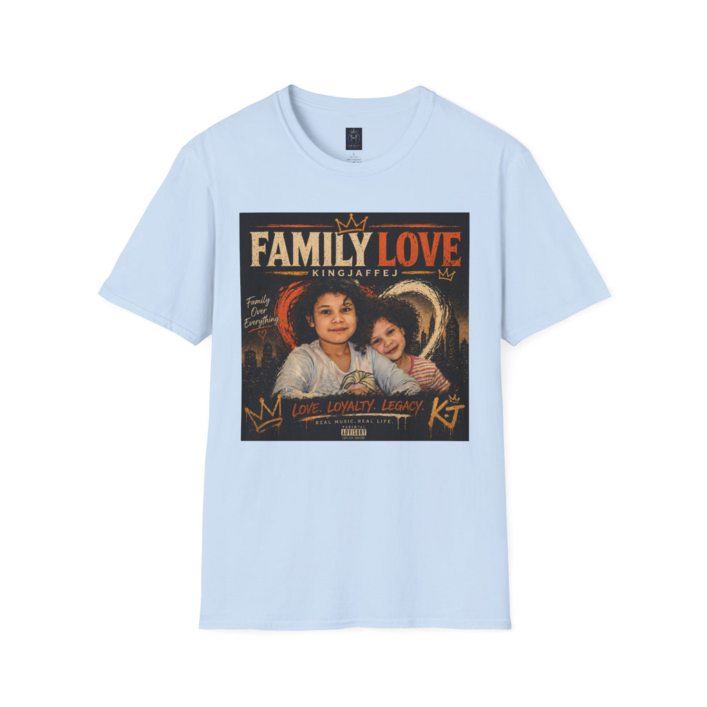 Family Love T-Shirt — King Jaffe Tribute Graphic Tee