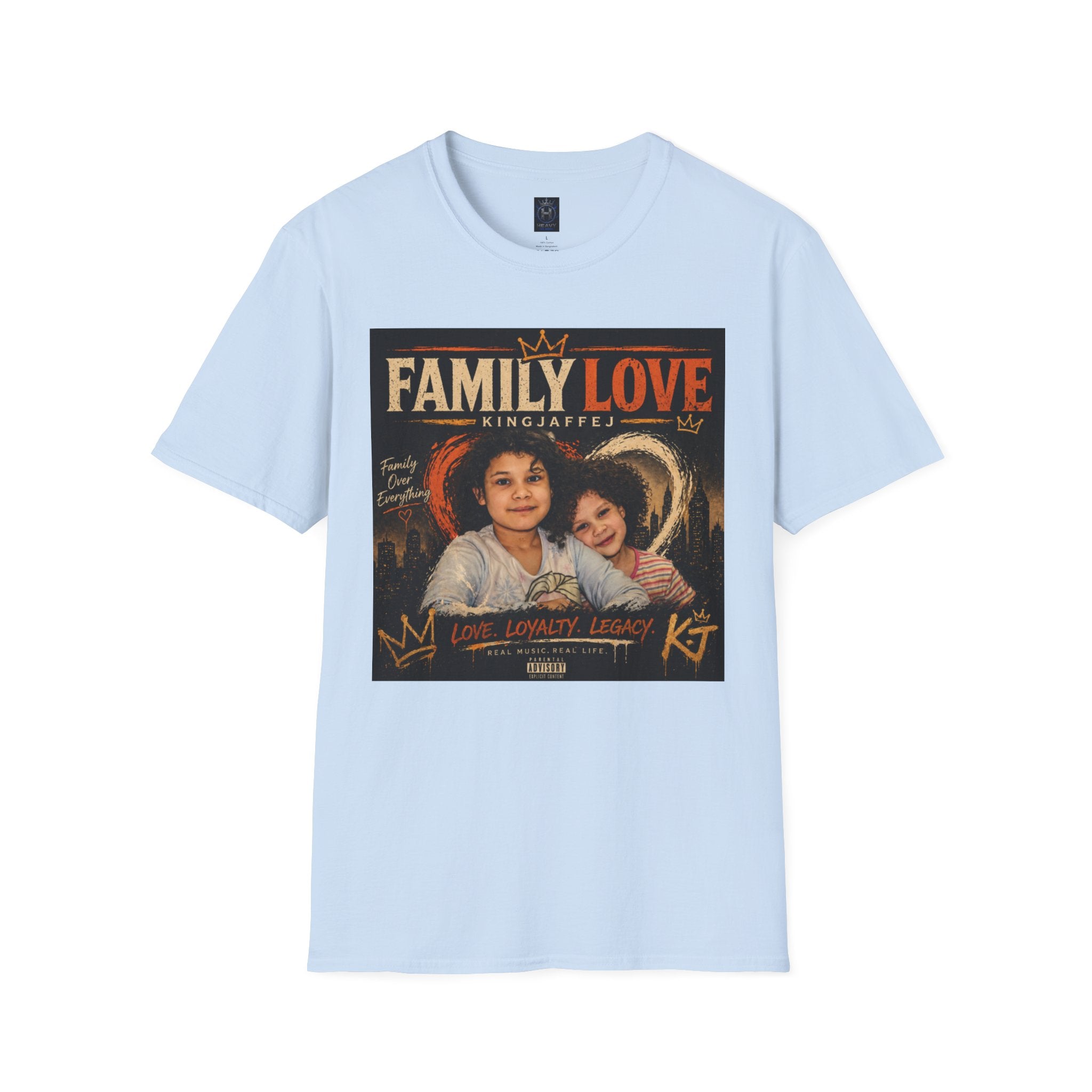 Family Love T-Shirt — King Jaffe Tribute Graphic Tee