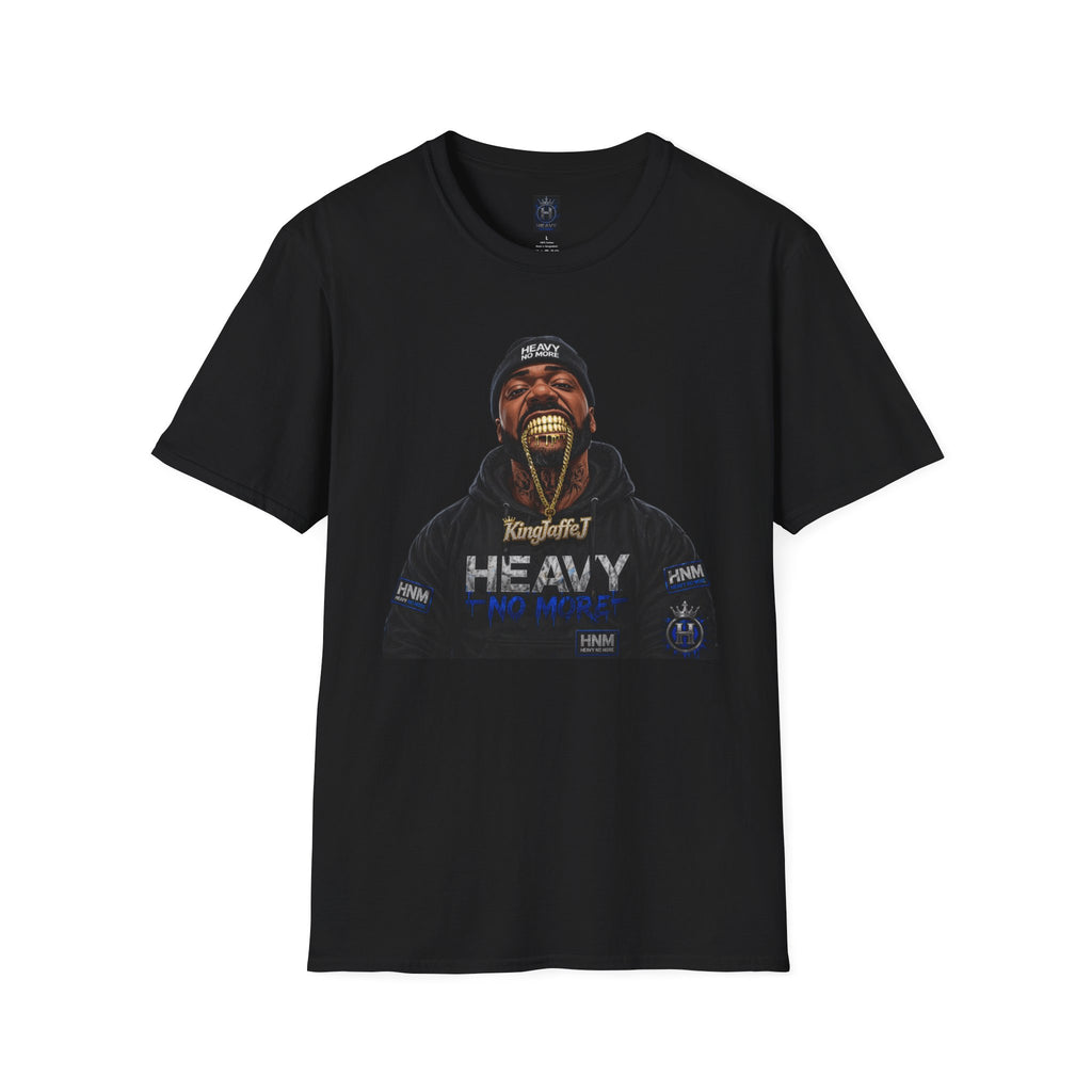 Heavy Kingman Graphic T-Shirt — 'HEAVY' Front Logo & King N Athletics Back Badge