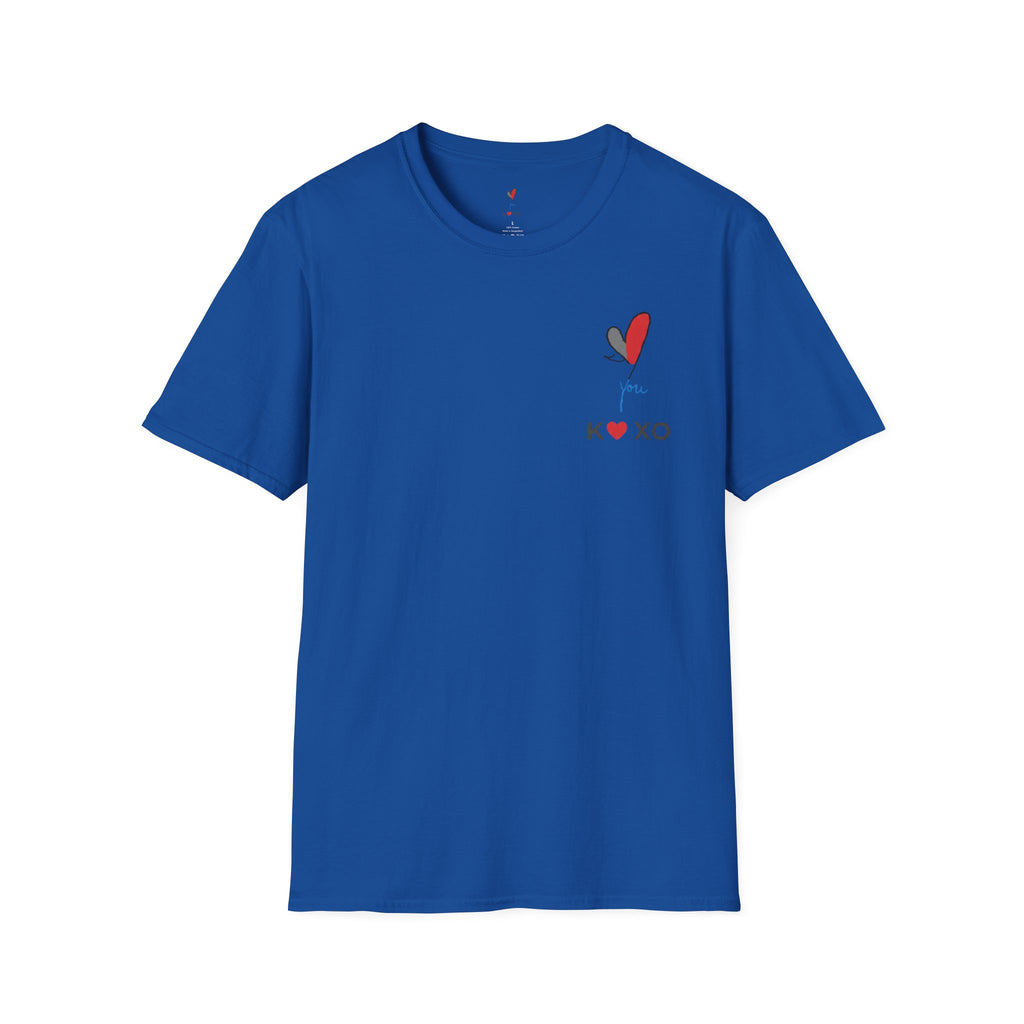 XOXO Heart T-Shirt — 'You' Graphic Valentine Tee