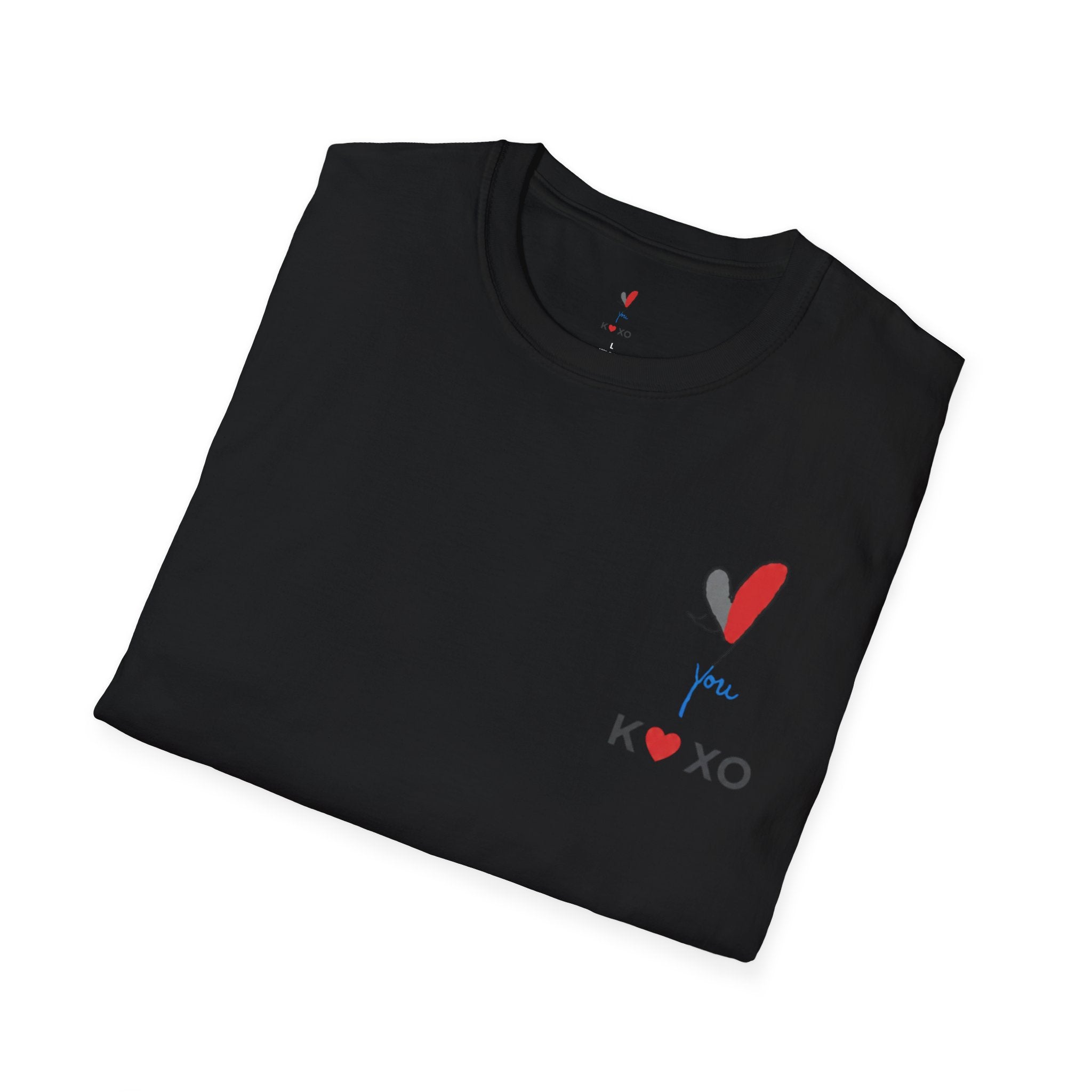 XOXO Heart T-Shirt — 'You' Graphic Valentine Tee