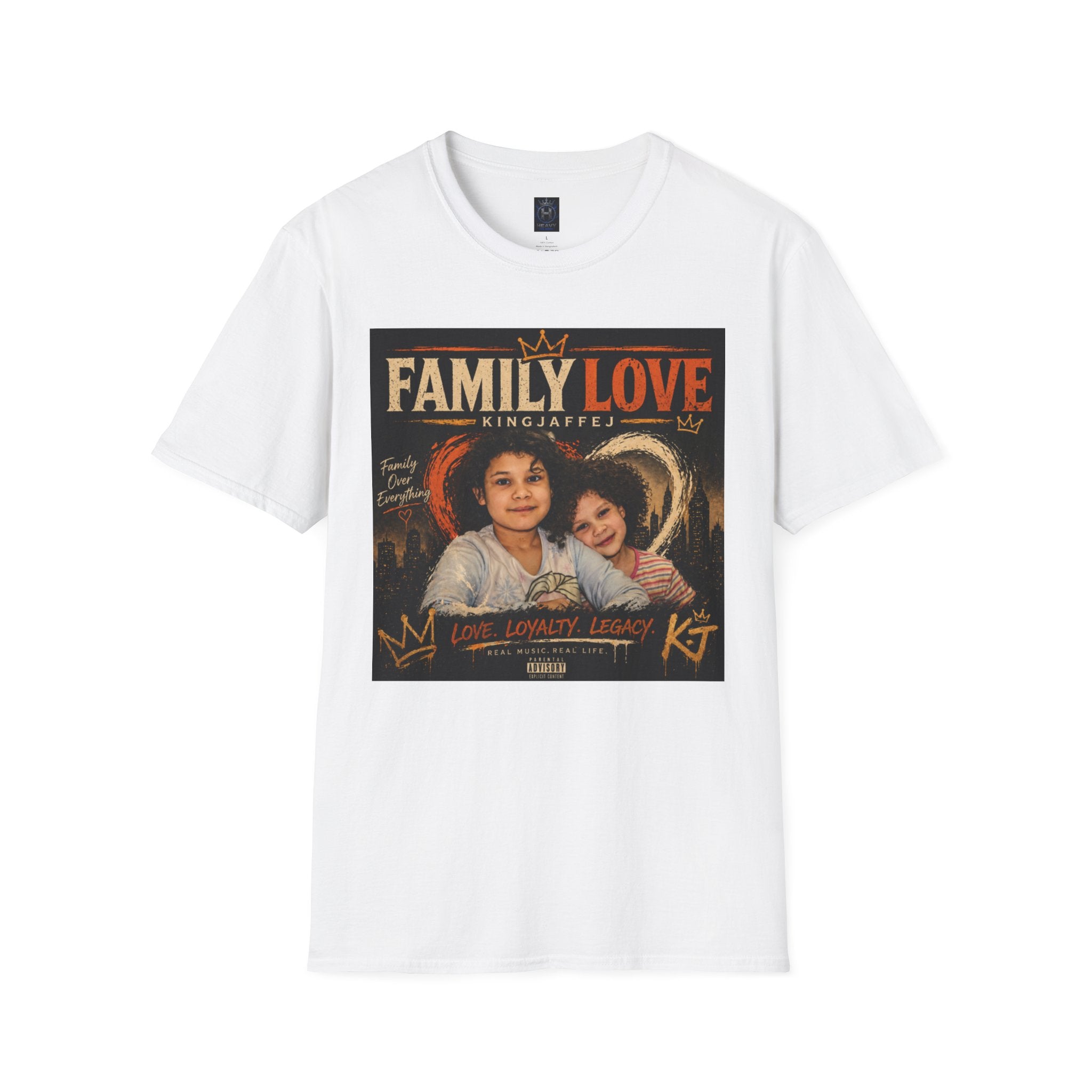 Family Love T-Shirt — King Jaffe Tribute Graphic Tee