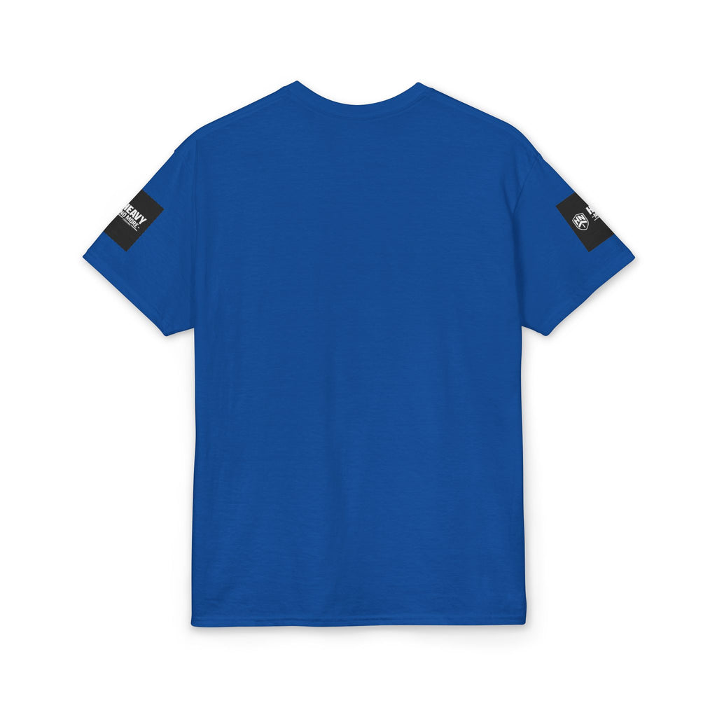 Heavy No More T-Shirt — '200 Down • Zero Excuses' Fitness Tee