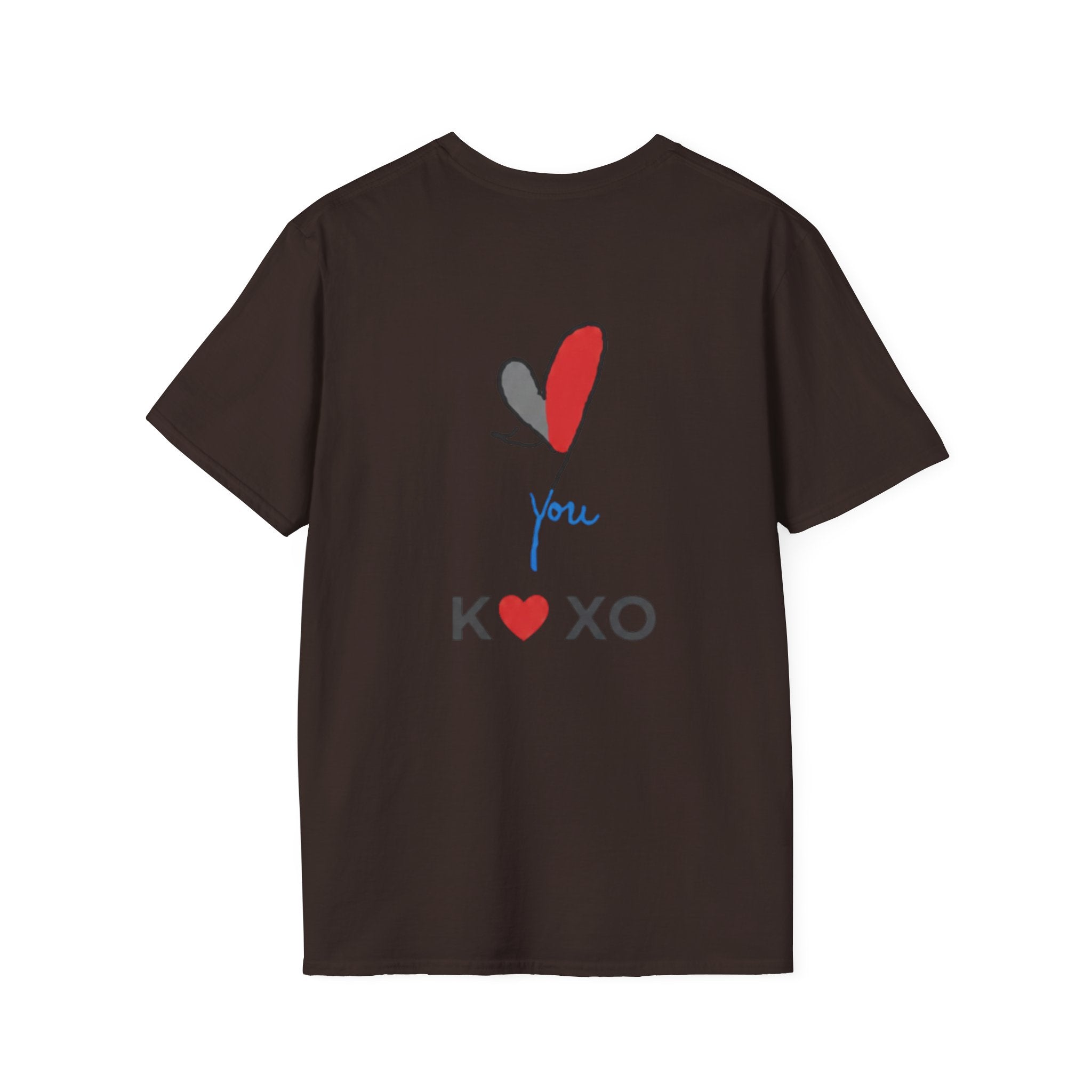XOXO Heart T-Shirt — 'You' Graphic Valentine Tee