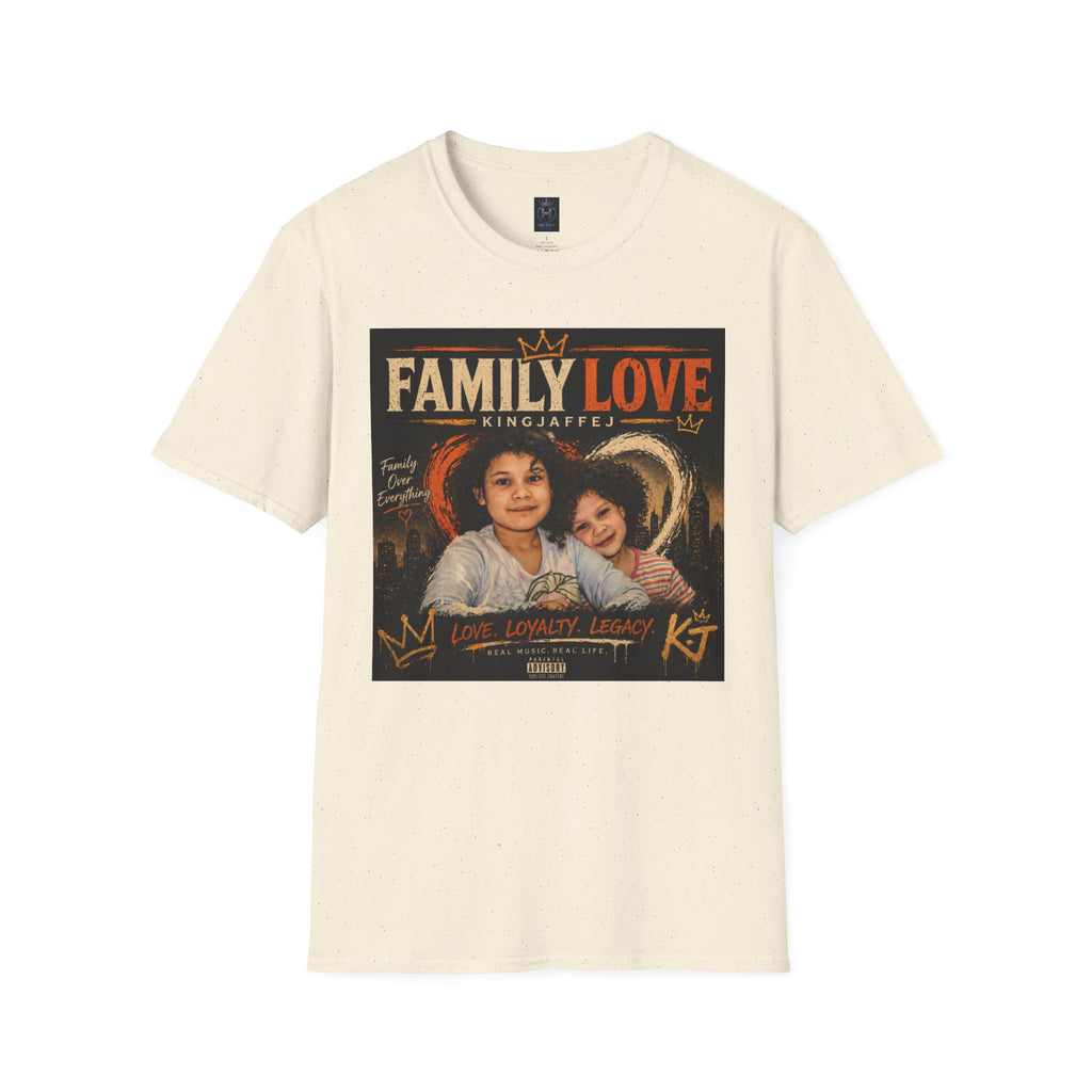 Family Love T-Shirt — King Jaffe Tribute Graphic Tee