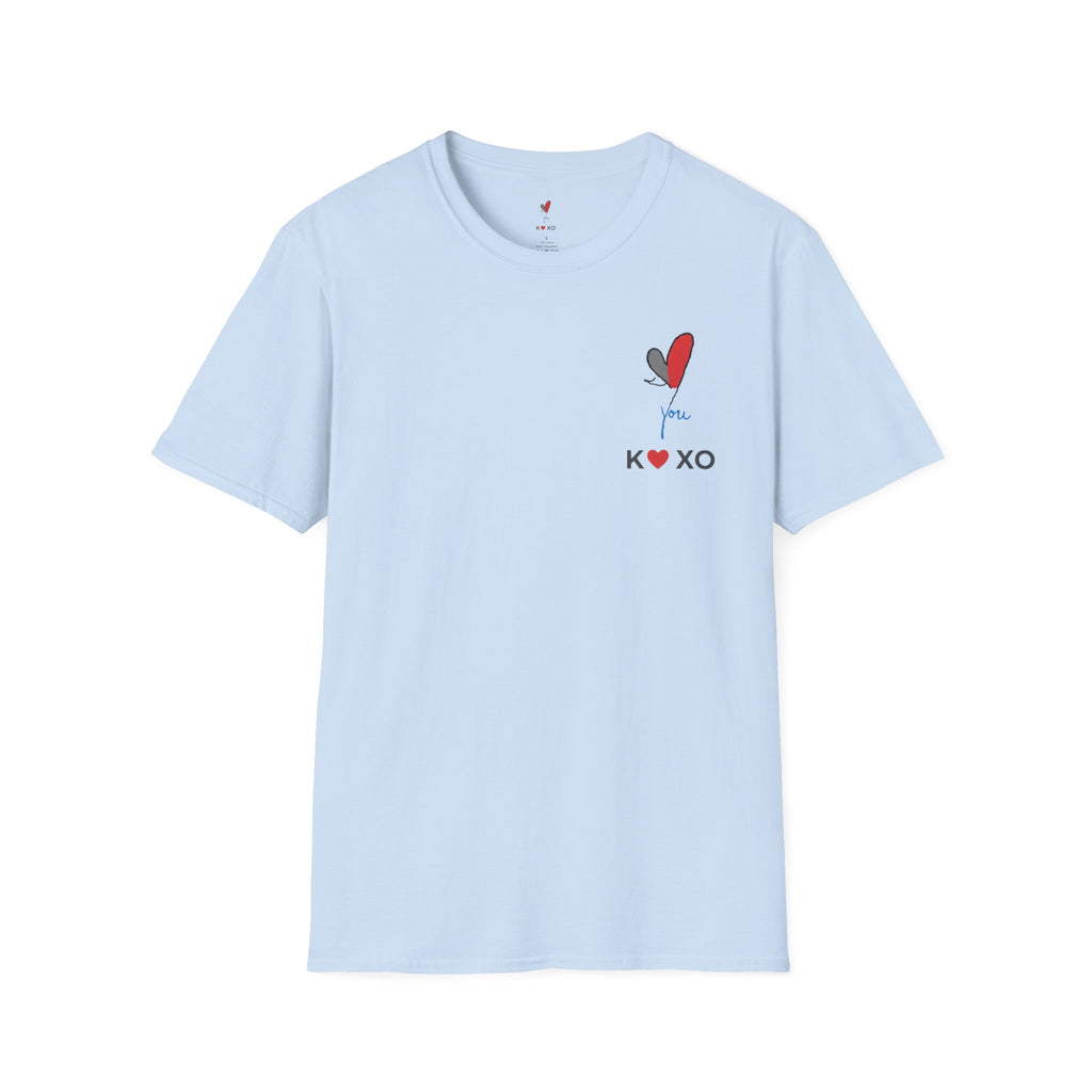 XOXO Heart T-Shirt — 'You' Graphic Valentine Tee