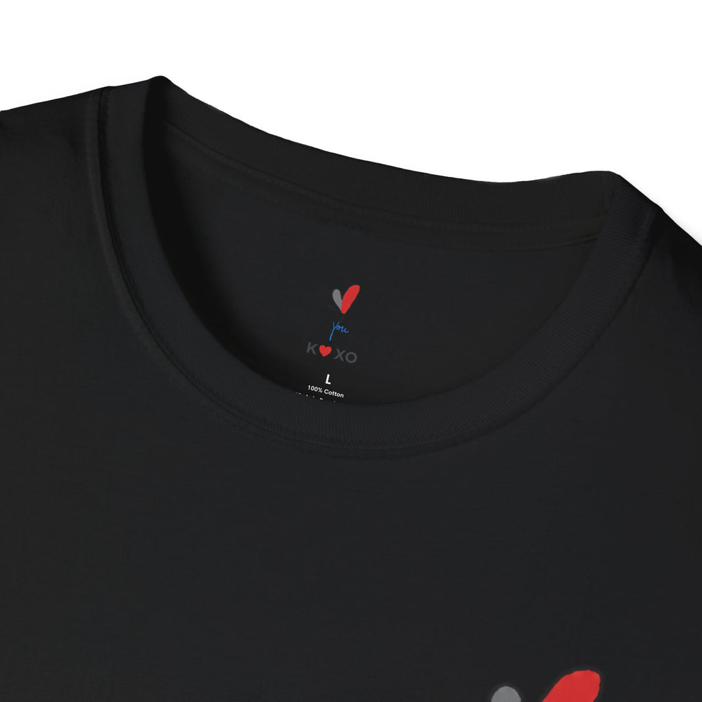 XOXO Heart T-Shirt — 'You' Graphic Valentine Tee