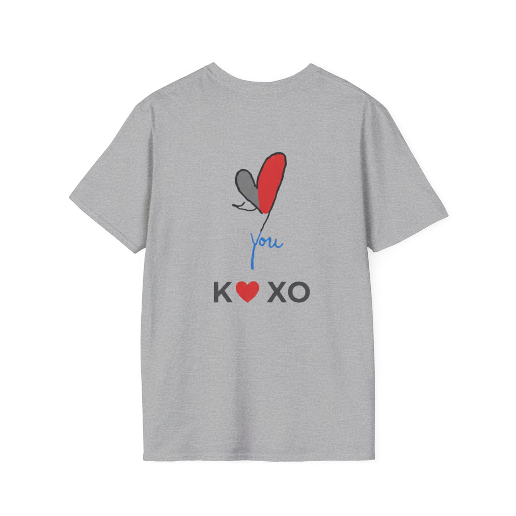 XOXO Heart T-Shirt — 'You' Graphic Valentine Tee