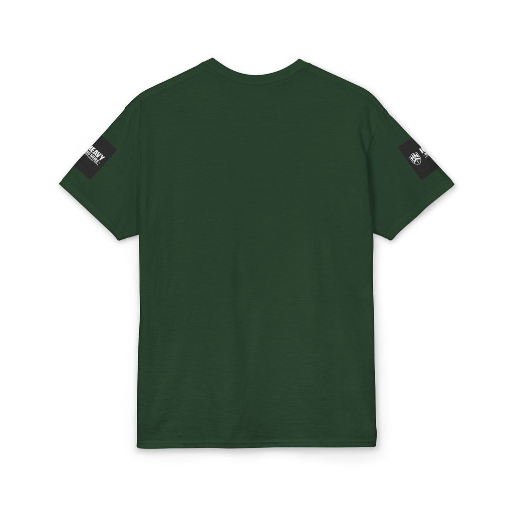 Heavy No More T-Shirt — '200 Down • Zero Excuses' Fitness Tee