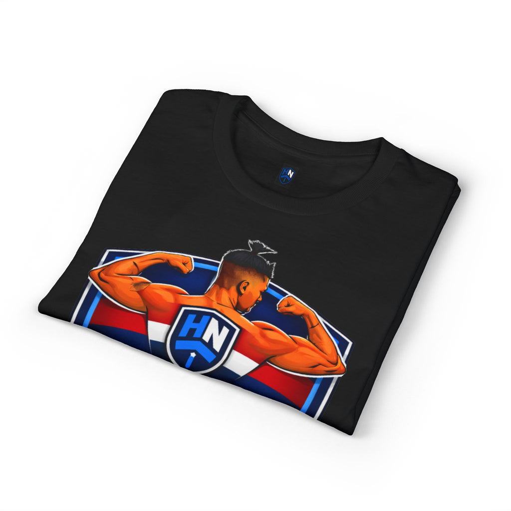 Heavy No More T-Shirt — '200 Down • Zero Excuses' Fitness Tee