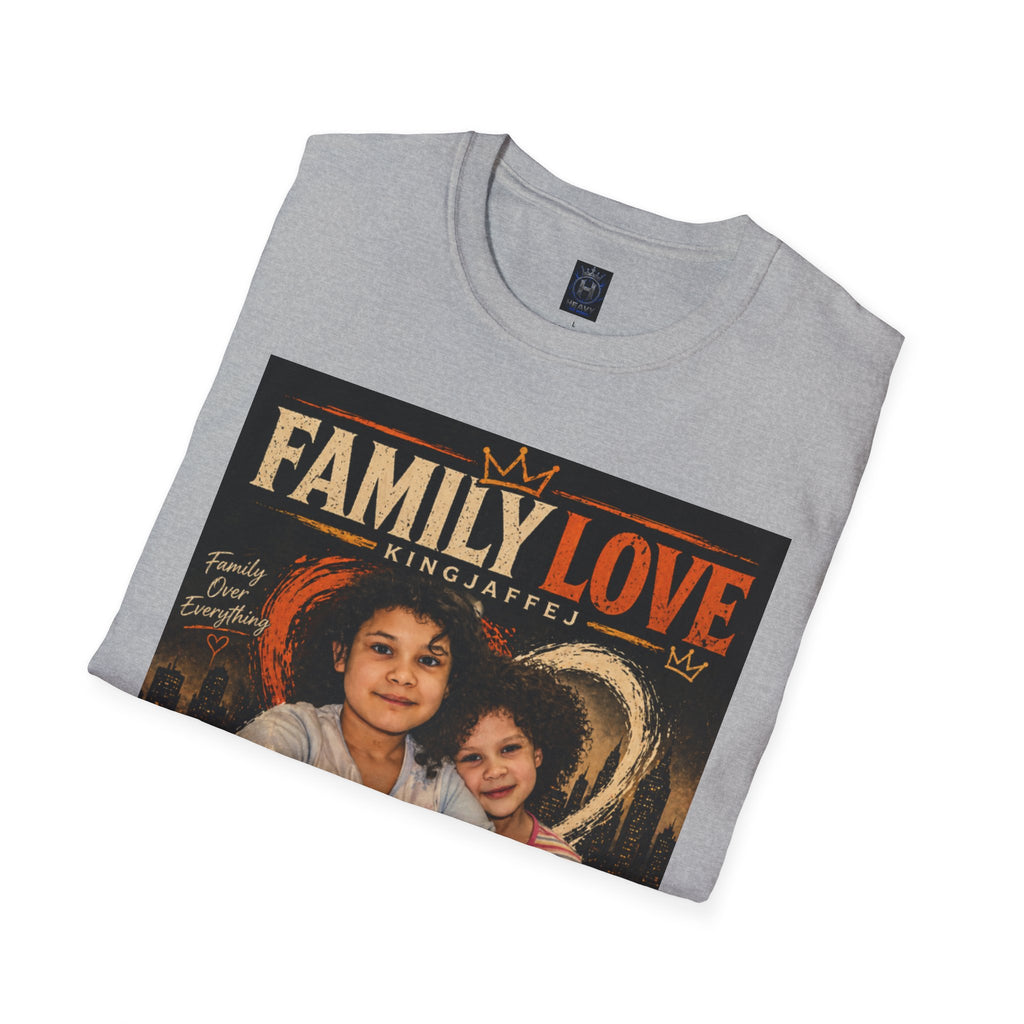 Family Love T-Shirt — King Jaffe Tribute Graphic Tee