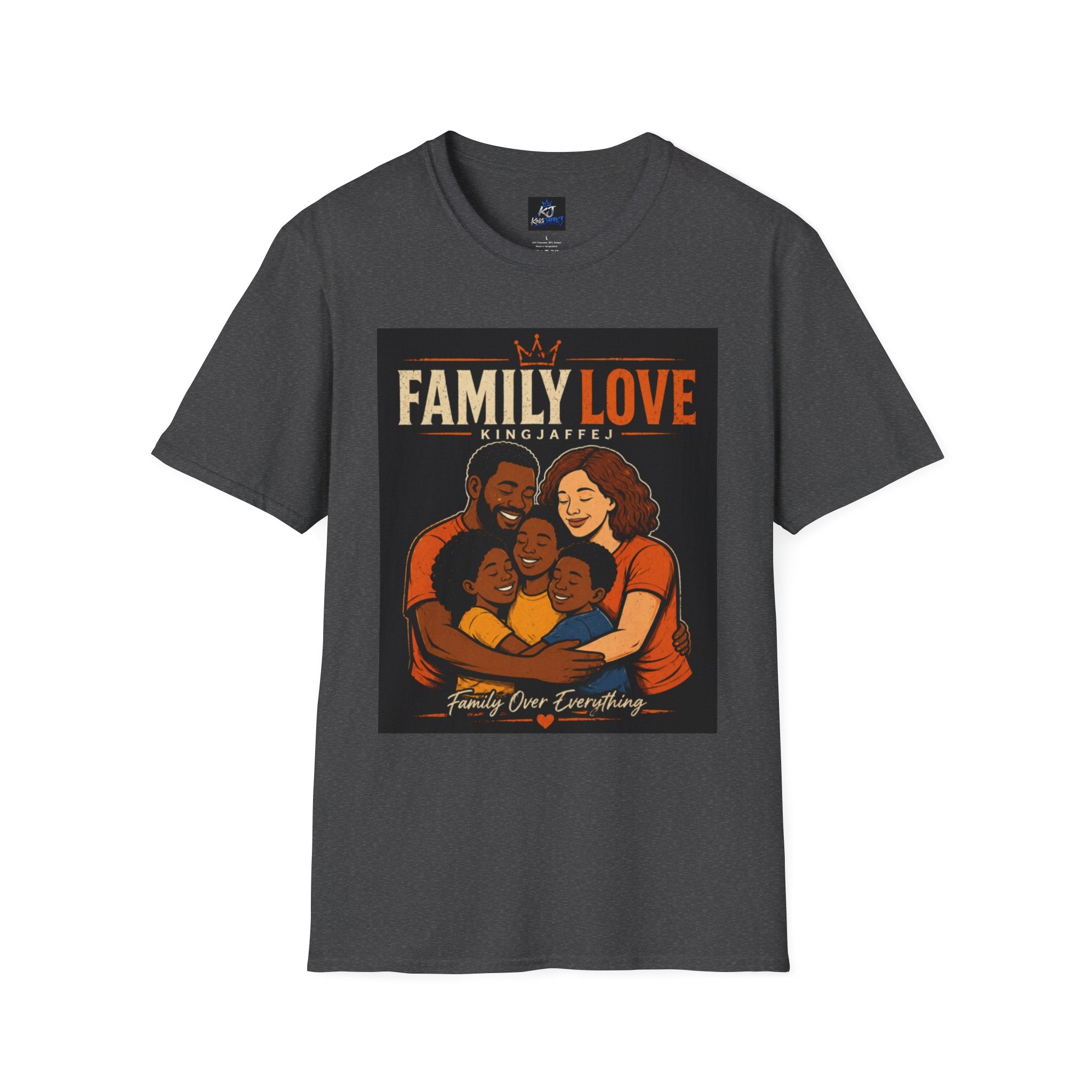 Family Love T-Shirt — Retro Family Hug Graphic Tee