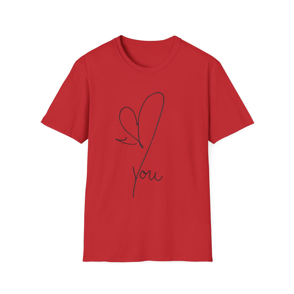 Heart Line 'Love You' T-Shirt
